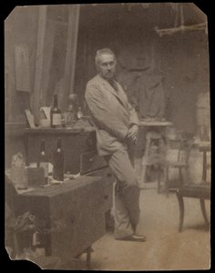 Selvportræt, 1889-94., 1889-94. af Thomas Eakins
