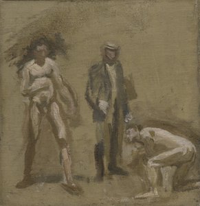 At tage greven, undersøgelse, 1898 af Thomas Eakins