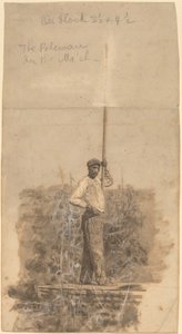 Polemanden i mæsken af Thomas Eakins