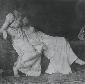 Uidentificerede modeller i græske kostumer, ca. 1883. af Thomas Eakins