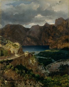 Udsigt over Gardasøen af Thomas Ender