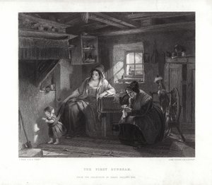 Den første solstråle af Thomas Faed