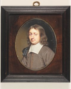 Christopher Simpson (akvarel på vellum) af Thomas Flatman
