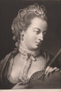 Dame elegant klædt af Thomas Frye