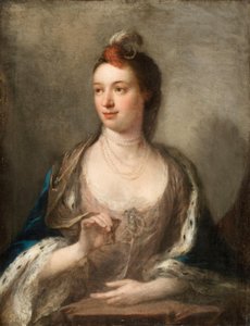 Portræt af Susannah Walker af Thomas Frye