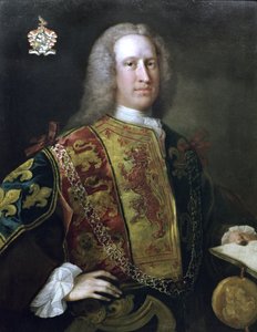 Sir Charles Townley, våbenkonge med strømpebånd