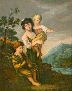 Sommerhusbørn af Thomas Gainsborough