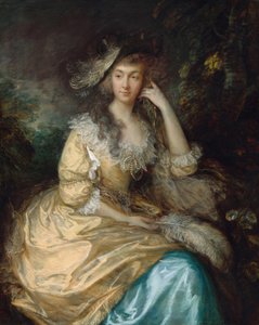 Frances Susanna, Lady de Dunstanville af Thomas Gainsborough