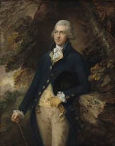 Francis Bassett, Lord de Dunstanville, ca. 1786 (olie på lærred) af Thomas Gainsborough