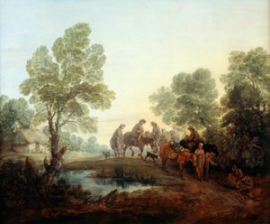 Going to Market, ca. 1770 (olie på lærred) af Thomas Gainsborough