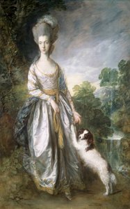 Lady Brisco af Thomas Gainsborough