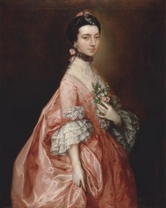 Mary Little, senere Lady Carr, ca. 1765. af Thomas Gainsborough