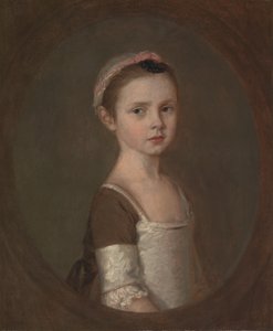 Miss Susanna Gardiner 1752-1818, mellem 1758 og 1759. af Thomas Gainsborough