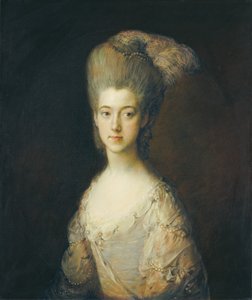 Mrs. Paul Cobb Methuen, ca. 17761777. af Thomas Gainsborough