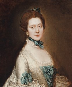 Portræt af Lady Anne Furye, født Greenly af Thomas Gainsborough