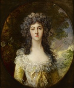 Portræt af Mrs. Charles Hatchett af Thomas Gainsborough