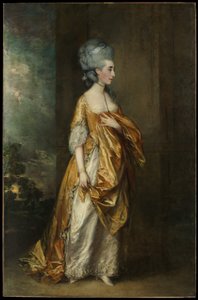 Portræt af fru Grace Dalrymple Elliott (1754-1823) af Thomas Gainsborough
