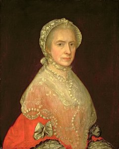 Portræt af Wilhelmina Campbell, Viscountesse Glenorchy af Thomas Gainsborough