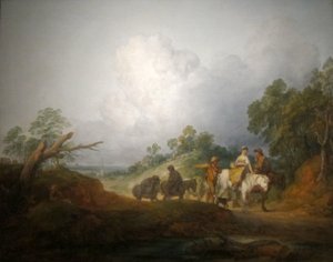 Vender tilbage fra markedet af Thomas Gainsborough