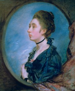 Kunstnerens datter Margaret, c1772 af Thomas Gainsborough