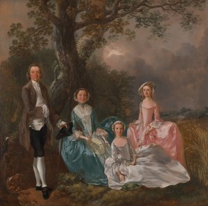 Familien Gravenor af Thomas Gainsborough