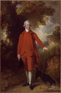 Thomas Gainsborough - Den ærværdige Richard Savage Nassau de Zuylestein, M.P. af Thomas Gainsborough
