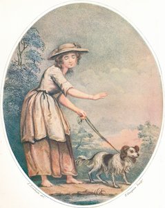 En blind pige fra Rom, c1700-tallet