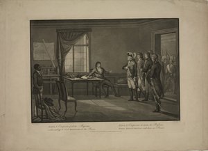 Kejser Paul I nedladende for at besøge Kosciusko i fængslet