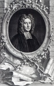 Samuel Clarke, graveret af Jacobus Houbraken, c.1737-48