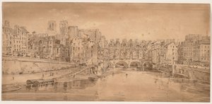Et udvalg af tyve af de mest maleriske udsigter i Paris, 1802. af Thomas Girtin