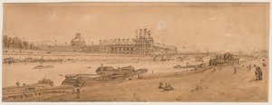 Et udvalg af tyve af de mest maleriske udsigter i Paris, 1802. af Thomas Girtin