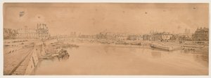 Et udvalg af tyve af de mest maleriske udsigter i Paris, 1802. af Thomas Girtin