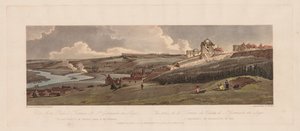 Et udvalg af tyve af de mest maleriske udsigter i Paris: Udsigt fra Palace Terrace, 1803. af Thomas Girtin