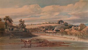 Beddgelert, 1800, 1935 af Thomas Girtin
