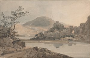 Conwy Castle, North Wales af Thomas Girtin