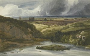 Lydford Castle, 1800 af Thomas Girtin