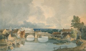 Morpeth Bridge af Thomas Girtin