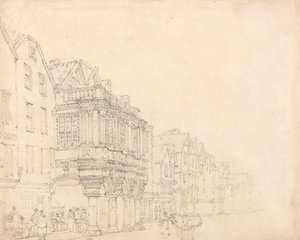 The Guildhall, Exeter af Thomas Girtin