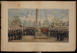 Den kongelige flåde. Dedikeret til admiral Sir Thomas Sabrine Pasley fra H.M.S. The Royal Oak. af Thomas Goldsworth Dutton