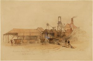 Burdon Main Colliery af Thomas H. Hair