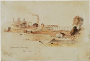 Gosforth Colliery af Thomas H. Hair