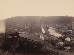 Archbald, Del  Hudson Canal Co, ca. 1863-1865 (foto) af Thomas H. Johnson