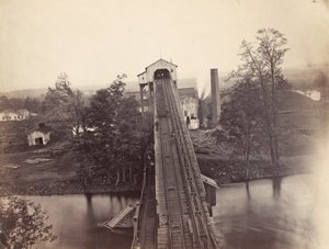Von Storch Breaker, Del  Hudson Canal Co, ca. 1863-1865 (foto) af Thomas H. Johnson