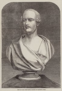 Buste af HKH Prinsgemalen, af Mathew Noble af Thomas Harrington Wilson