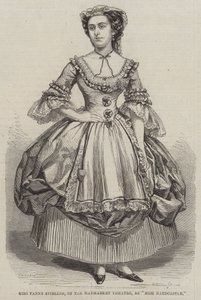 Miss Fanny Stirling, fra Haymarket Theatre, som Miss Hardcastle af Thomas Harrington Wilson