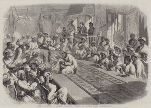 Salg i Calcutta af værdifulde regeringsgaver og Lucknow-juveler af Thomas Harrington Wilson