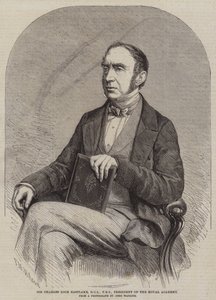 Sir Charles Lock Eastlake, DCL, FRS, præsident for Royal Academy