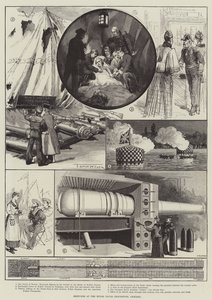 Skitser på Royal Naval Exhibition, Chelsea