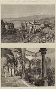 Hertugen og hertuginden af Connaught på Sicilien af Thomas Harrington Wilson