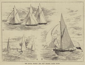 Royal Thames og New Thames Yacht Clubs af Thomas Harrington Wilson